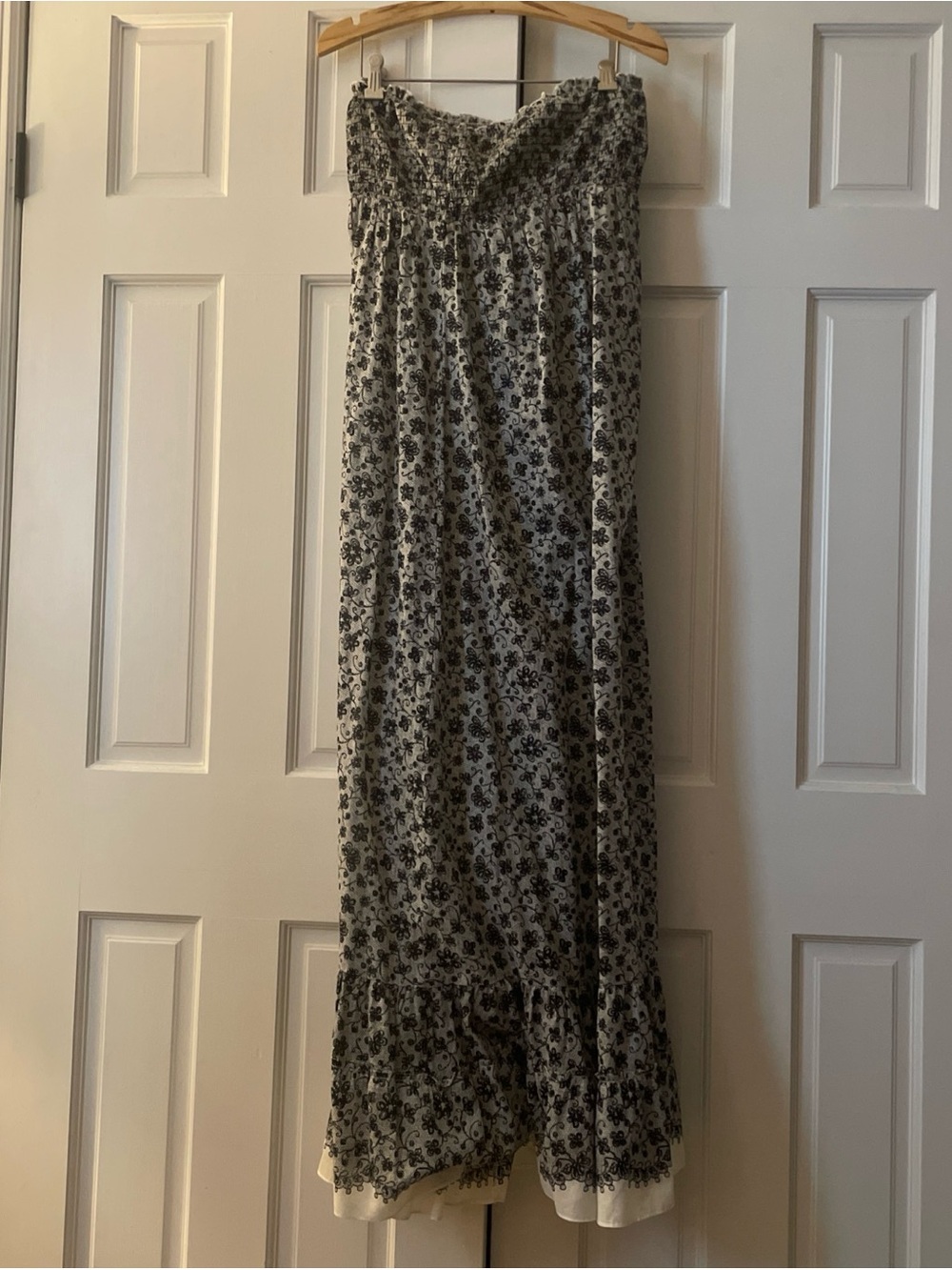 Vintage Resort Wear Juicy Couture Beach Royalty 100% Cotton Maxi‎ Dress Size M